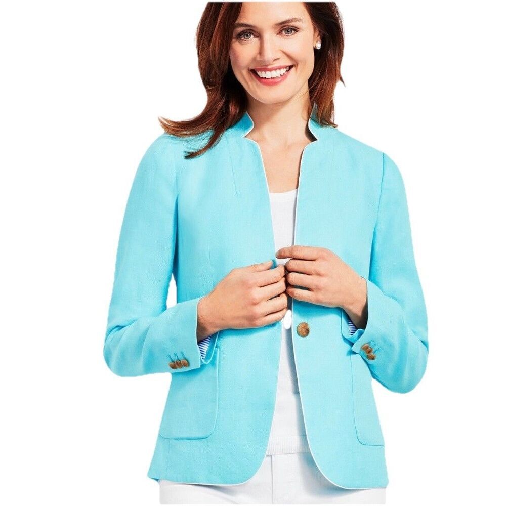 Talbots Light Blue Blazer